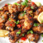 Spicy Garlic Chili Chicken Wings with Lemon Zest 3 Spicy Garlic Chili Chicken Wings with Lemon Zest
