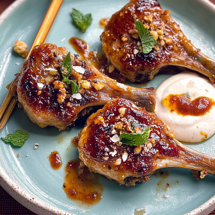 Glazed Lamb Chops