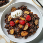 Chocolate Fruit Bread Pudding