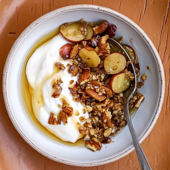 Yogurt with Nuts & Fruit
