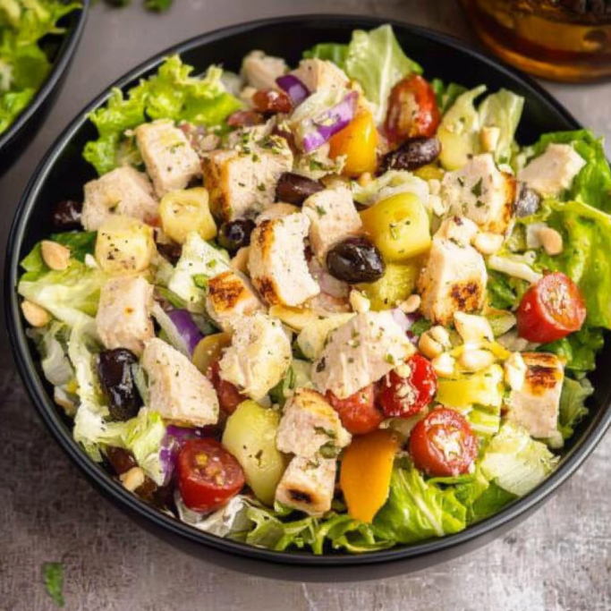 Chopped Greek Chicken Salad