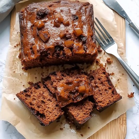 Spiced Apple Loaf Cake