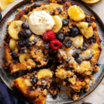 Banana Blueberry Crumb Cake 3 Banana Blueberry Crumb Cake