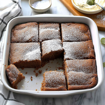 Golden Butter Sheet Cake