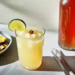 Pineapple Lime Sparkling Drink
