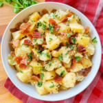 Warm German Potato Salad with Bacon