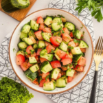 Cucumber and Tomato Herb Salad