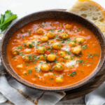 Creamy Chickpea Tomato Soup