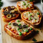 Veggie Bread Pizza Bites 3 Veggie Bread Pizza Bites