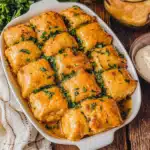 Baked Chicken Rolls in Creamy Sauce 3 Baked Chicken Rolls in Creamy Sauce