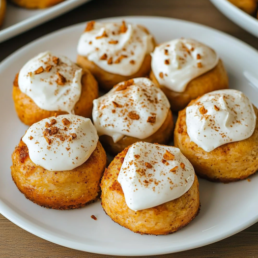 Mini Cinnamon Rolls with Cream Cheese Frosting 2 Mini Cinnamon Rolls with Cream Cheese Frosting
