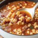 Hearty Beef and Bean Macaroni Soup 3 Hearty Beef and Bean Macaroni Soup