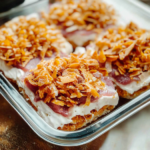 No-Bake Coconut Tuna Poke Squares