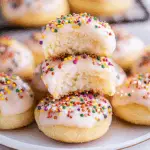 Soft and Fluffy Italian Sprinkle Cookies – Ricotta Cookies with Vanilla Glaze and Rainbow Sprinkles