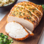 Garlic Herb Crusted Roast Turkey Breast 3 Garlic Herb Crusted Roast Turkey Breast
