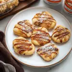 Caramel Drizzled Butter Shortbread Cookies – Buttery, Tender Cookies with Rich Caramel Swirls