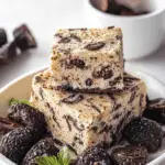 Cookies and Cream Fudge Bars 3 Cookies and Cream Fudge Bars