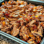 Slow Roasted Pineapple Pulled meat