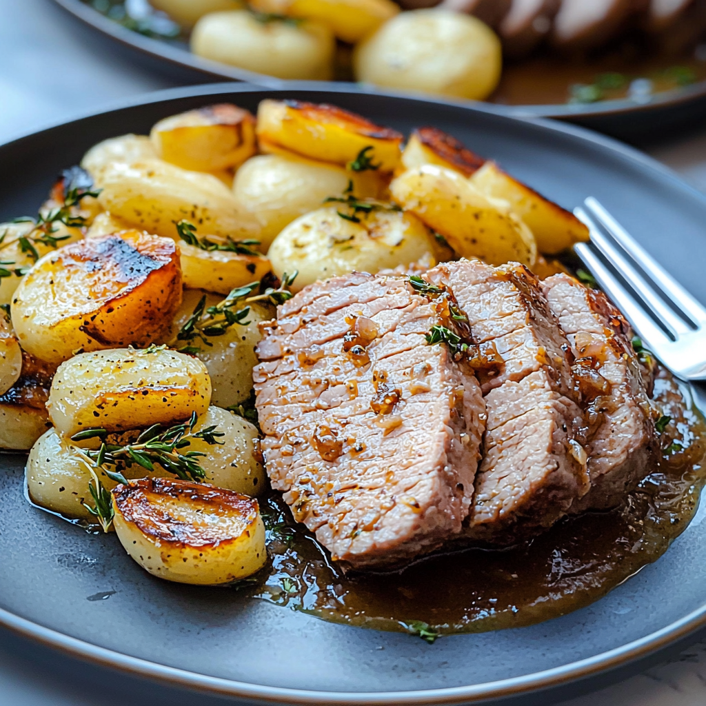 Garlic Herb Chicken with Roasted Potatoes and Peppers – An Easy One-Pan Dinner Full of Flavor 2 Garlic Herb Chicken with Roasted Potatoes and Peppers – An Easy One-Pan Dinner Full of Flavor