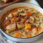 Creamy Root Vegetable Stew with Toasted Croutons 3 Creamy Root Vegetable Stew with Toasted Croutons