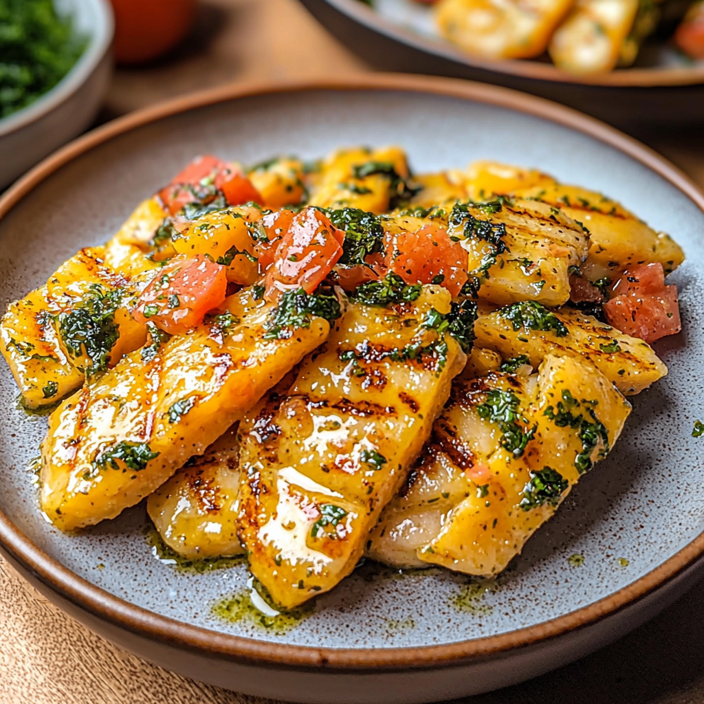 Baked Halloumi with Roasted Cherry Tomatoes and Thyme – A Mediterranean-Inspired Vegetarian Dish 2 Baked Halloumi with Roasted Cherry Tomatoes and Thyme – A Mediterranean-Inspired Vegetarian Dish