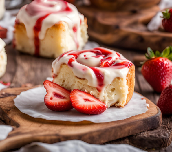 Strawberry Cinnamon Rolls