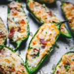 Jalapeño Poppers with Cheese and Bacon