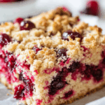 Cherry Crumb Cake