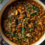 Mushroom & Lentil Stew