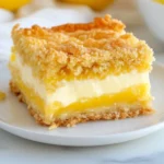 Lemon Cream Crumble Bars