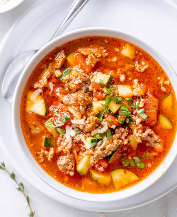 Creamy Tomato Chickpea Soup