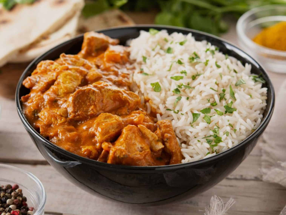 Butter Chicken with Rice