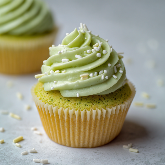 Pistachio Cupcakes