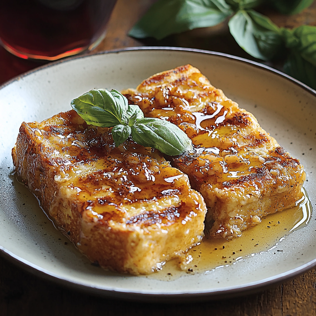 Classic French Toast with Maple Syrup