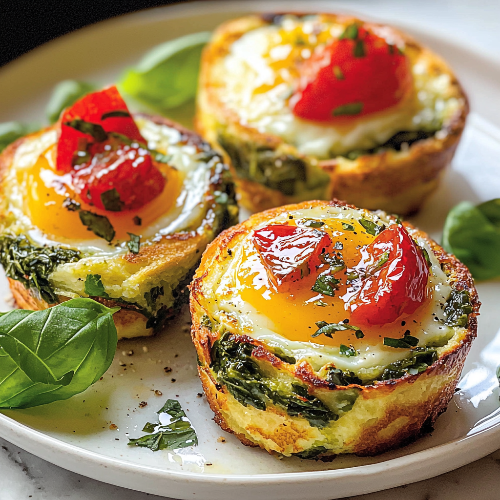 Spinach and Egg Breakfast Cups