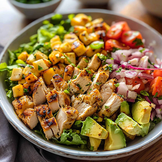 Grilled Chicken Salad Bowl