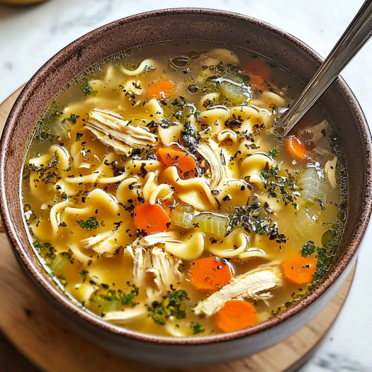 One-Pot Chicken Noodle Soup