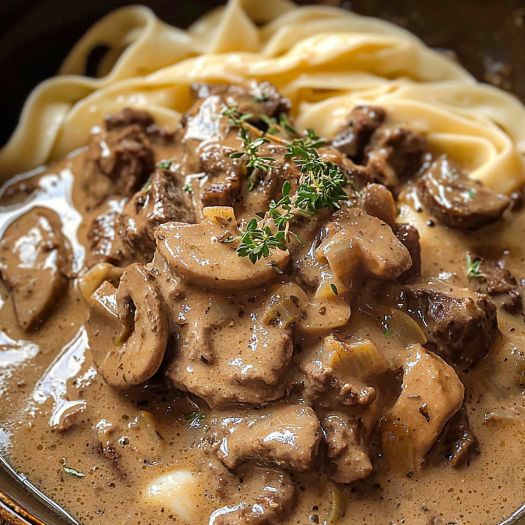 Beef Stroganoff