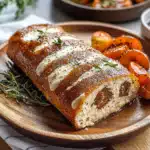 Fig and Ricotta Stuffed Pastry Roll