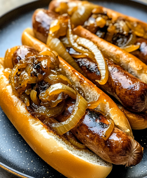 Caramelized Onion Sausage Rolls