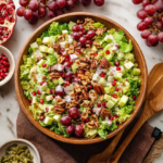 Autumn Harvest Salad with Grapes and Pecans