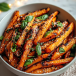 Honey‑Glazed Carrots with Sesame