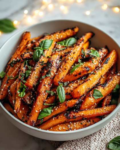 Honey‑Glazed Carrots with Sesame