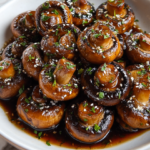Soy‑Glazed Mushrooms