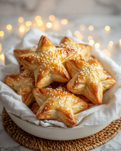 Star‑Shaped Puff Pastry Bites