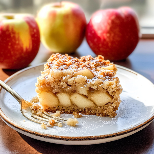 Honeycrisp Apple Crumble Cake
