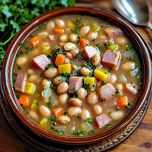Hearty Ham and Bean Soup
