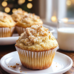 Classic Vanilla Crumble Muffins