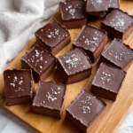 Chocolate Fudge with Sea Salt