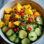 Mediterranean Couscous Salad with Vegetables and Herbs